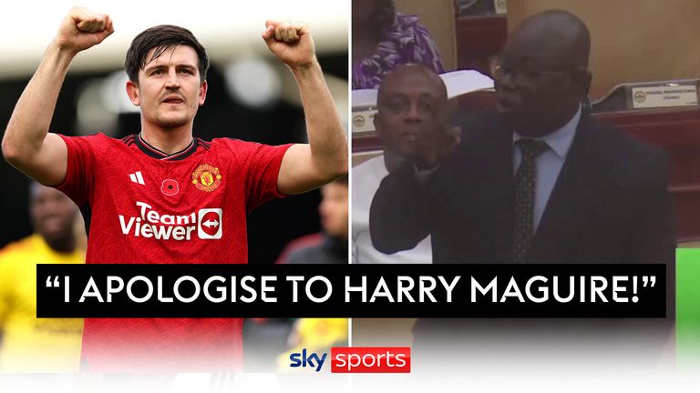 Following Harry Maguire's recent upturn in form, a Ghanaian MP has apologised for previously using the Manchester United defender to mock a political rival last year.