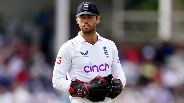 England v New Zealand - Second LV= Insurance Test Series - Day One - Trent Bridge
England's wicketkeeper Ben Foakes during day one of the Second LV= Insurance Test Series at Trent Bridge, Nottingham. Picture date: Friday June 10, 2022.