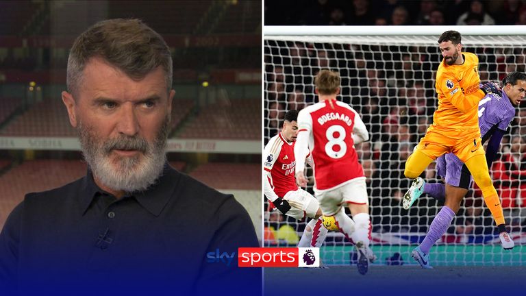 Roy Keane was scathing in his criticism of Liverpool's defending following their 3-1 loss at Arsenal in the Premier League.