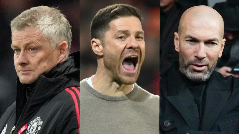 Ole Gunnar Solskjaer, Xabi Alonso, Zinedine Zidane
