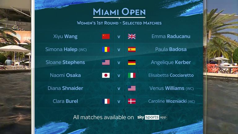 Miami Open: Tennis