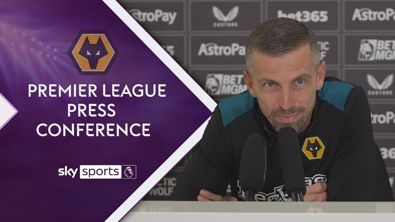 Gary O'Neil presser Wolves
