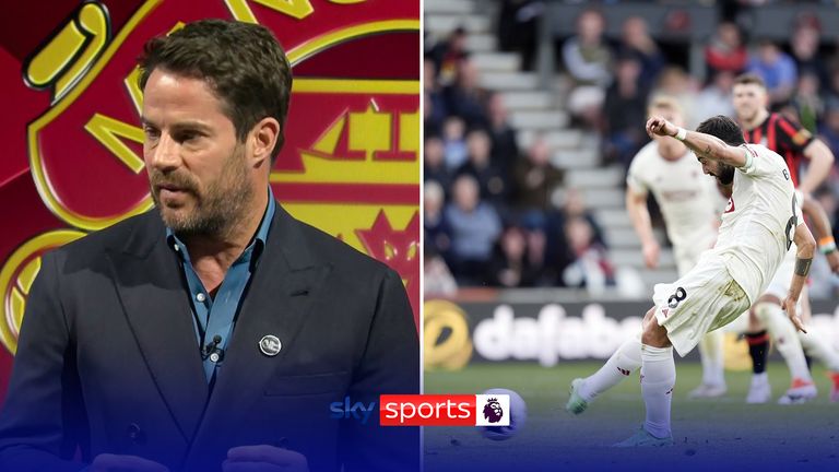 Jamie Redknapp and Izzy Christiansen debate whether the referee made the right decision to award Manchester United a penalty for handball against Bournemouth's Adam Smith.