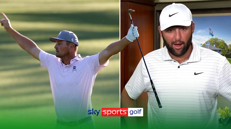 SCOTTIE SCHEFFLER SHOCKED BY BRYSON HOLE OUT