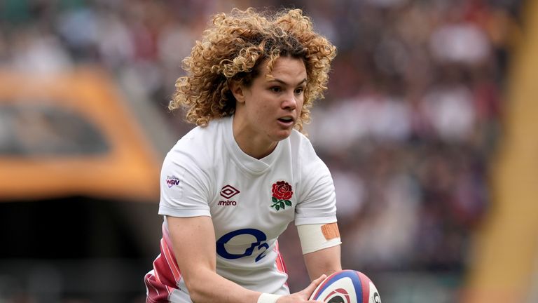 Star Red Roses full-back and 2024 World Player of the Year Ellie Kildunne will miss Saturday's Grand Slam decider vs France due to injury