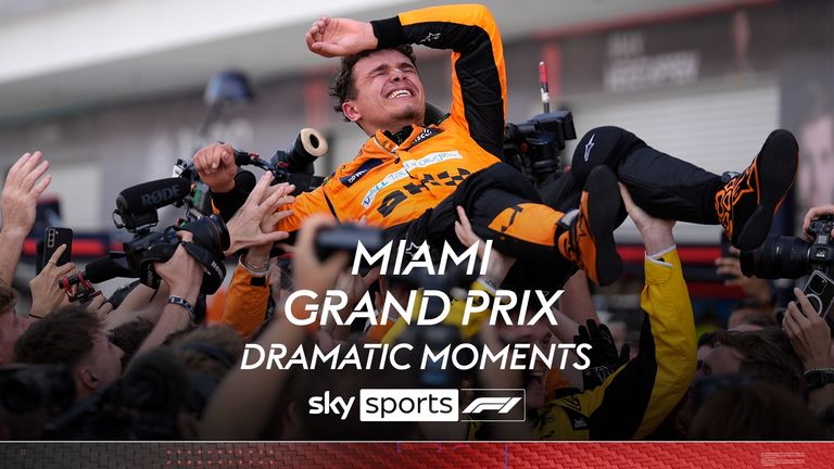 Look back at some of the most dramatic moments to have taken place around the Miami International Autodrome.