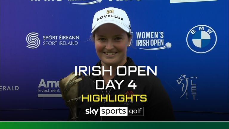Highlights from day three of the KPMG Women's Irish Open at Carton House, Kildare.