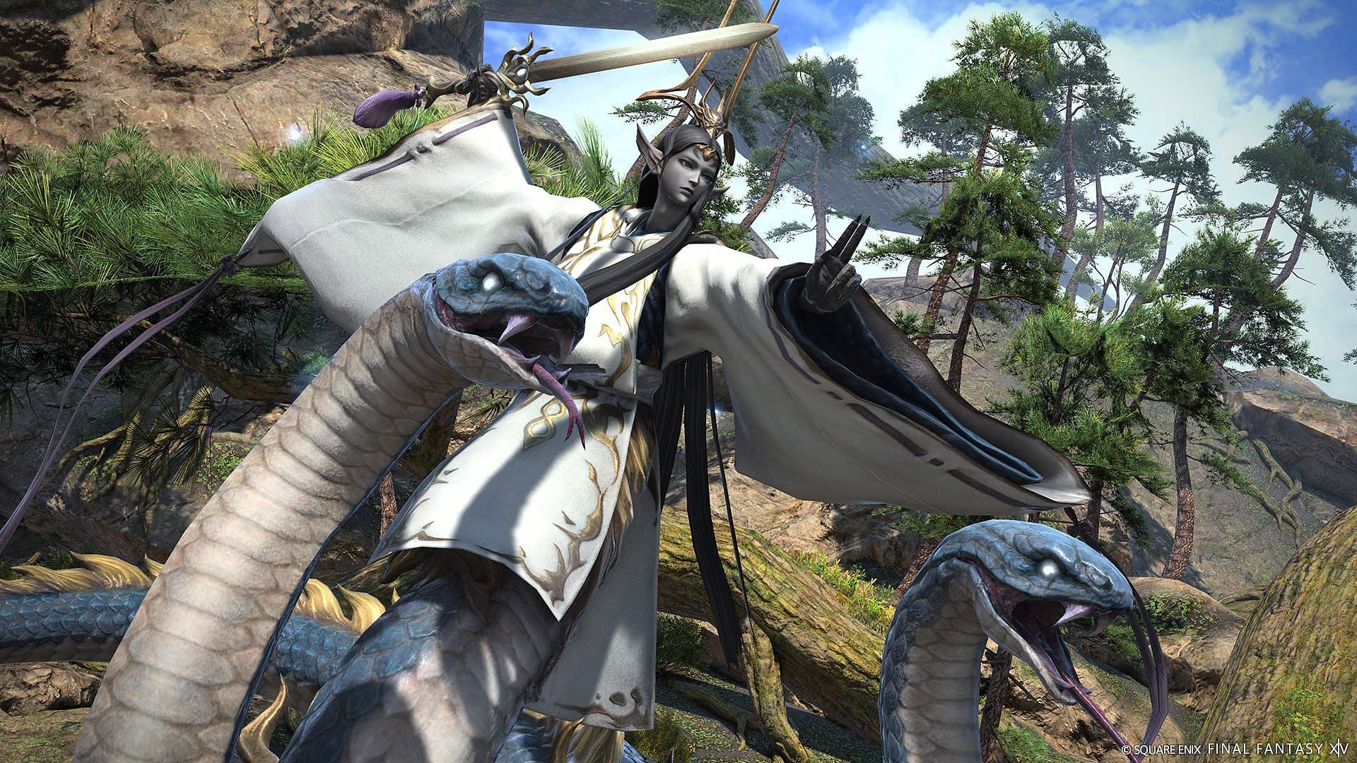 Unreal fans will have a new titan awaiting them: Seiryu! (Image via Square Enix)