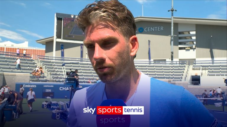 Cameron Norrie admits he feels for Sebastian Korda after he was forced to retire injured during their round one contest at the US Open.