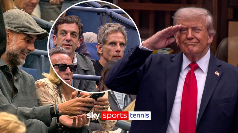 Donald Trump, Ben Stiller and Pep Guardiola