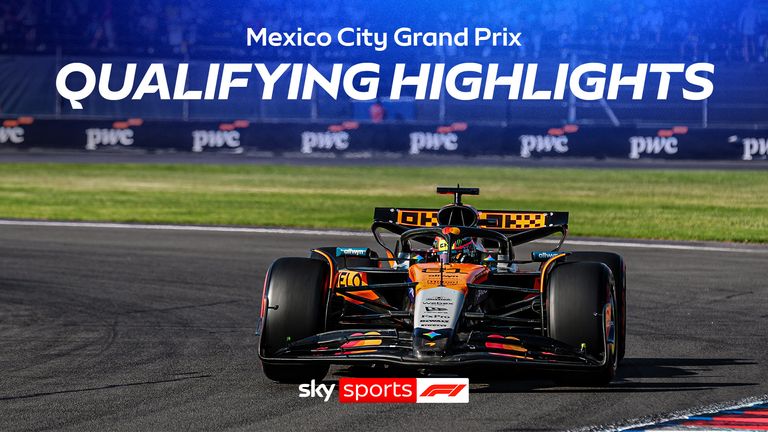 Highlights from qualifying at the Mexico City Grand Prix.