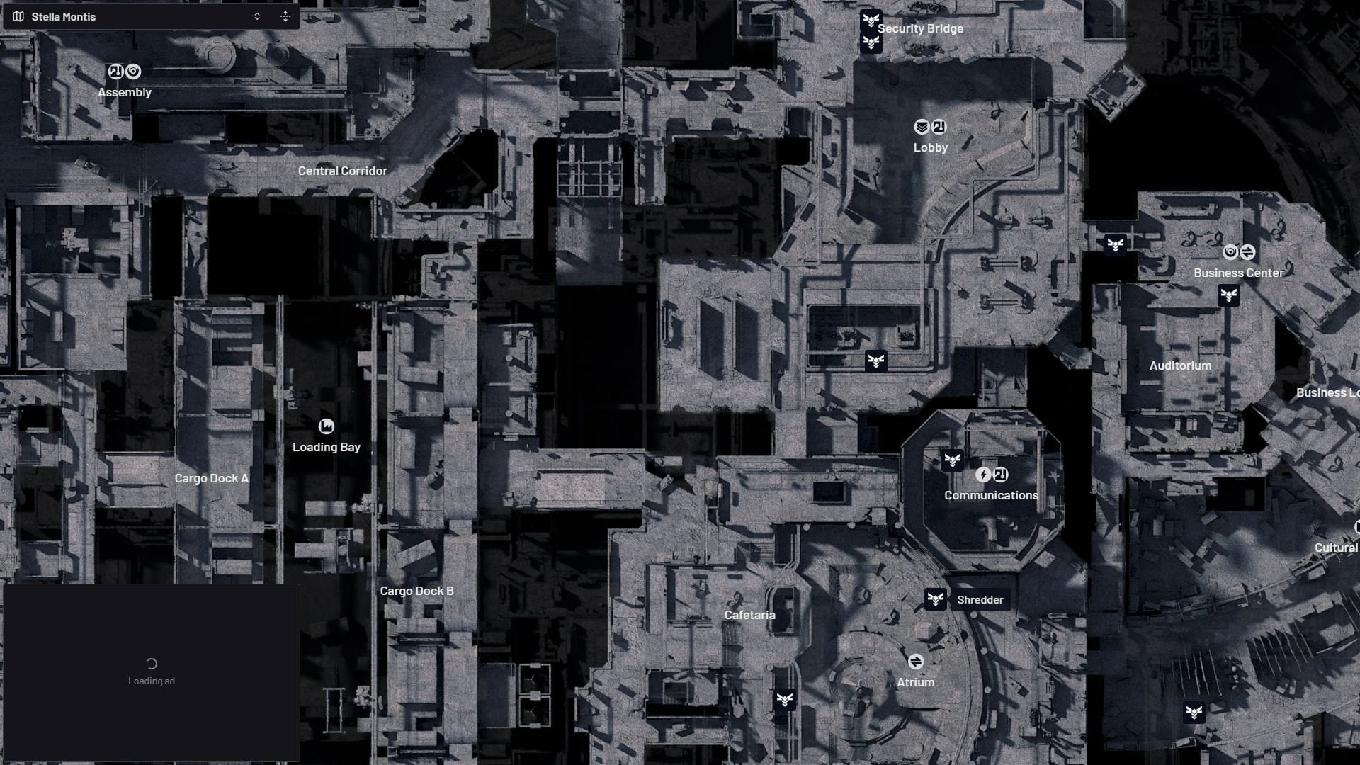 Shredder locations in Stella Montis (Image via Embark Studios || arcraidersmaps.app)