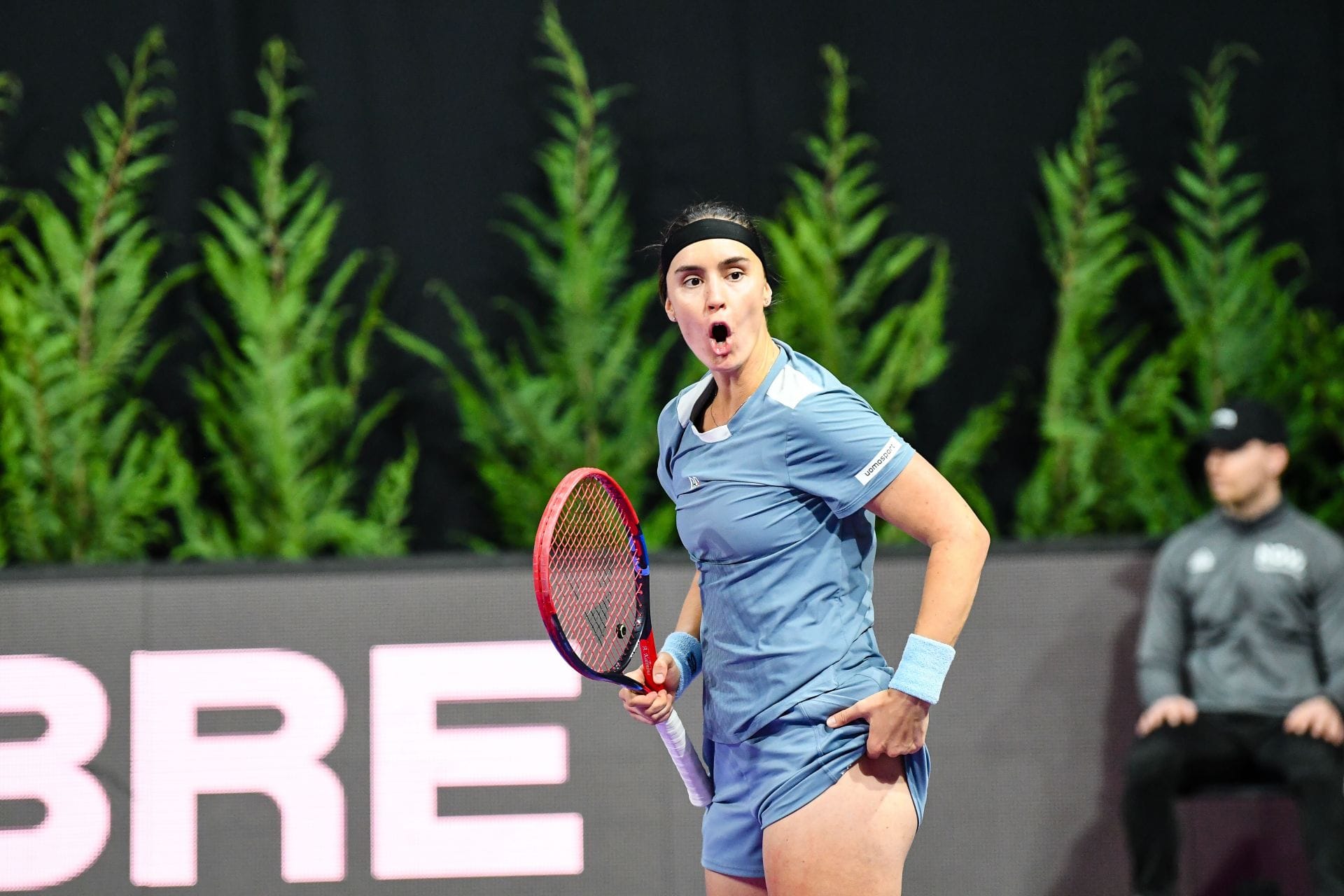 Kalinina has already beaten three seeds at the tournament so far. (Source: Getty)