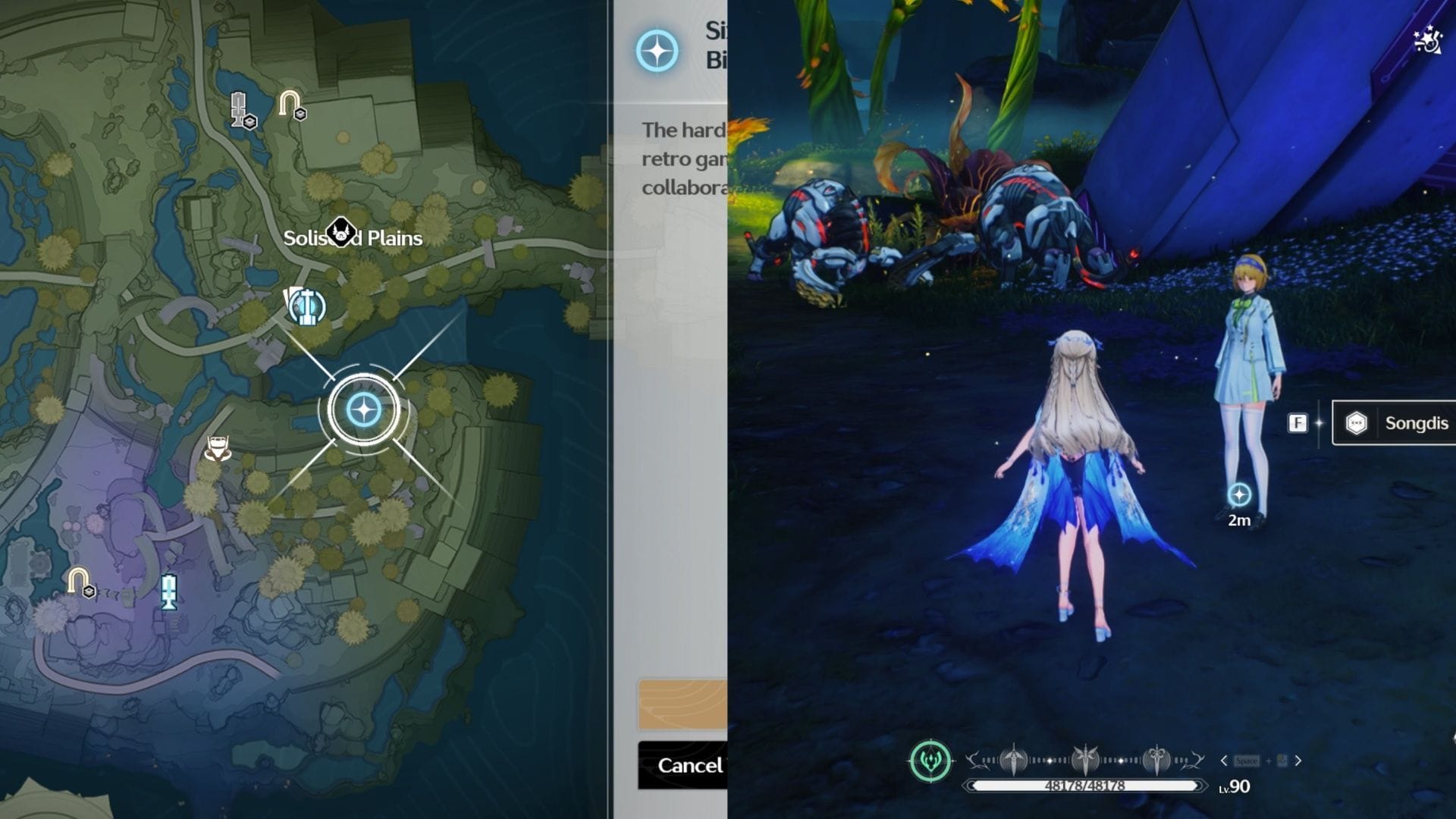 Head to Bjartr Woods and talk to Songdis (Image via Kuro Games)