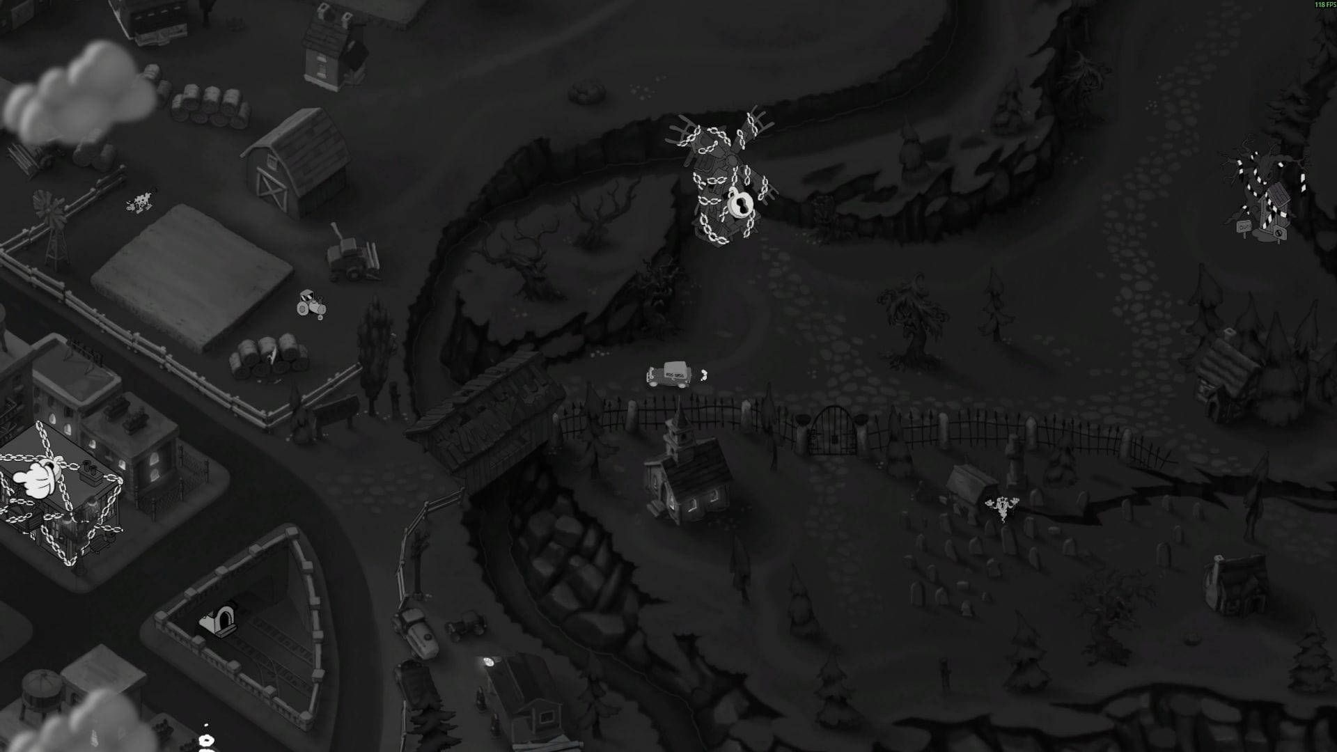 Fast travel in Mouse P.I. For Hire (Image via Fumi Games || Sportskeeda)