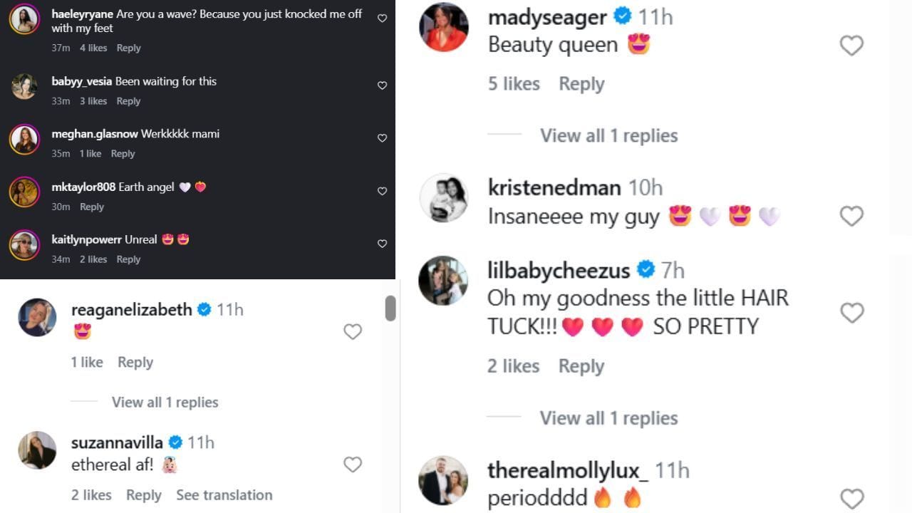 MLB wives comment on Will Smith's partner Cara's post - Source: Instagram @caramartinellsmith