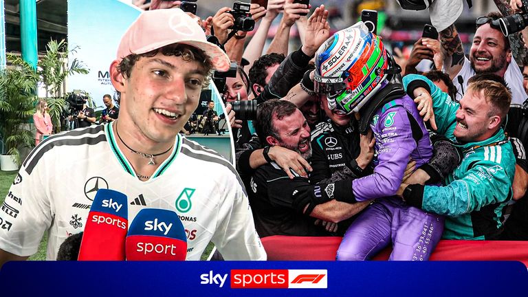 Kimi Antonelli reflects on a chaotic Miami Grand Prix, which saw the Italian lose the lead on the opening laps but later on reclaimed it to win his third race this season.