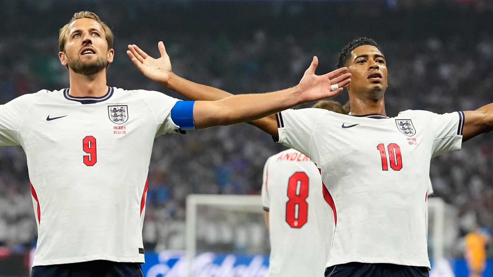Mexico 2-3 England: Jude Bellingham and Harry Kane shine again